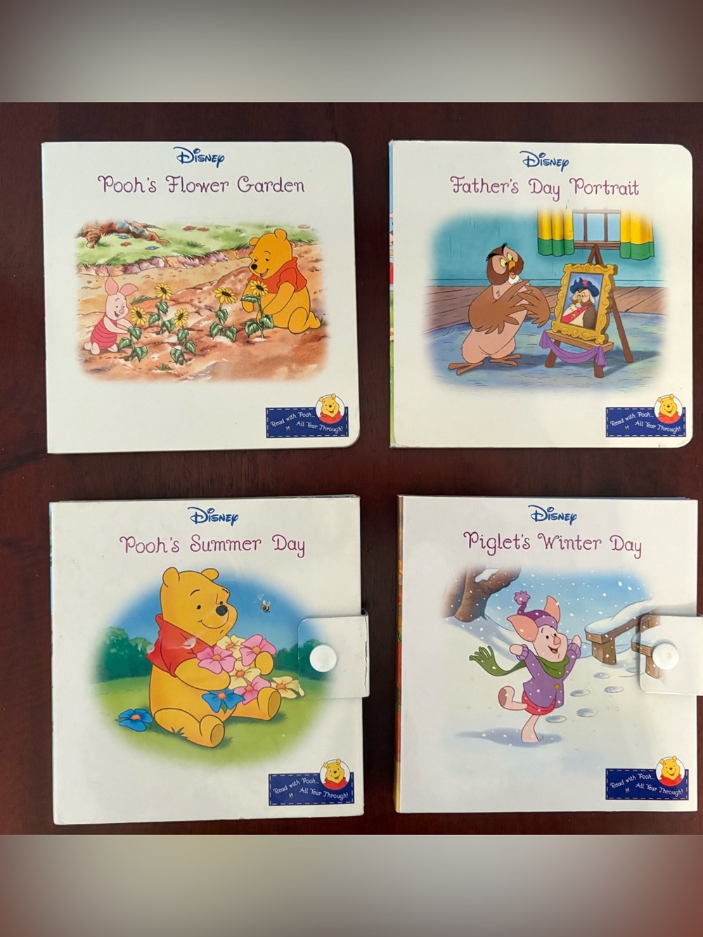 Disney Winnie the Pooh Books (Set of 4)